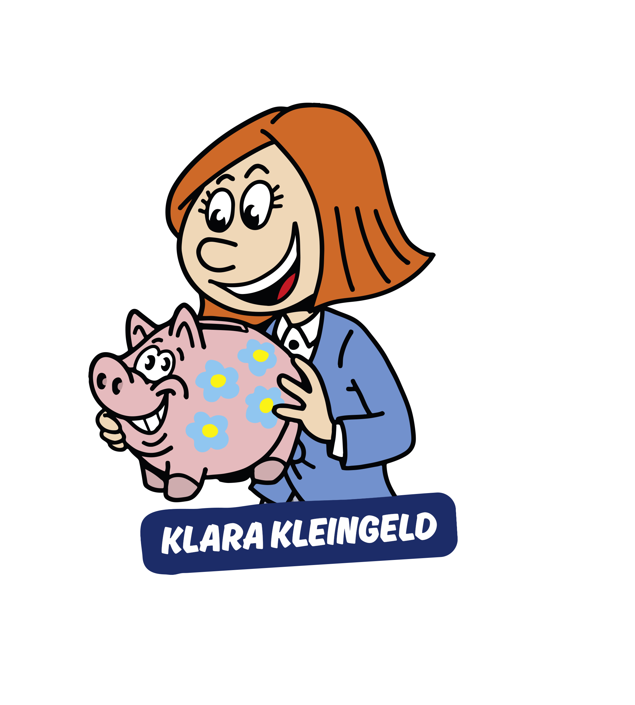 Unsere schlaue Bankerin Klara Kleingeld